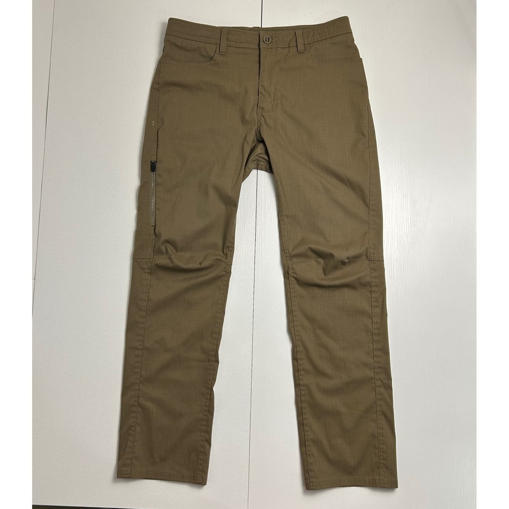 Under Armour Storm Tactical Pants Men 34x32 Brown Ripstop Enduro Stretch 1316928